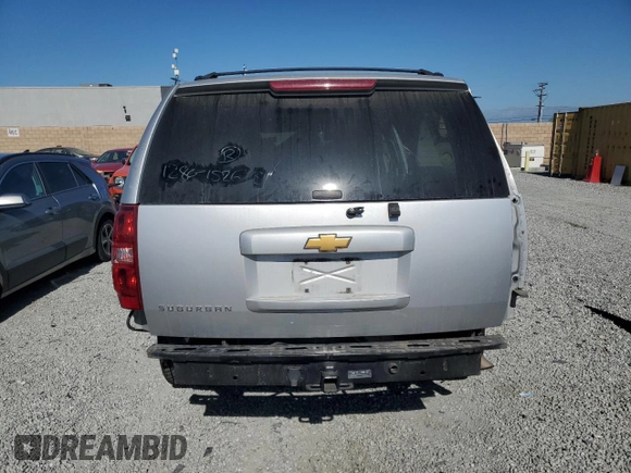 2013 Chevrolet Suburban LT with VIN 1GNSCJE05DR371789, listed as a Copart auction lot 60755775 with 233,275 mi miles and Salvage title. Bid and sale history available at DreamBid. Image 6.
