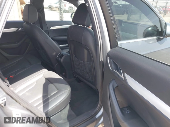2015 Audi Q3 Premium Plus with VIN WA1EFCFSXFR011133, listed as a IAAI auction lot 42545916 with 82,980 mi miles and . Bid and sale history available at DreamBid. Image 8.