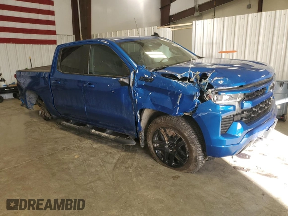 2024 Chevrolet Silverado 1500 RST with VIN 3GCUDEED4RG154055, listed as a Copart auction lot 86295794 with 14,632 mi miles and Salvage Title. Bid and sale history available at carsss.com. Image 4.