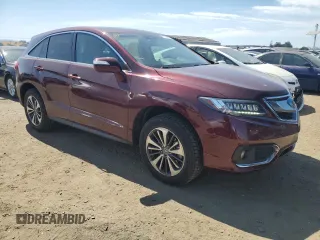 2017 Acura RDX Advance with VIN 5J8TB4H74HL014740, listed as a Copart auction lot 61172935 with 52,915 mi miles and Salvage title. Bid and sale history available at DreamBid. Image 4.