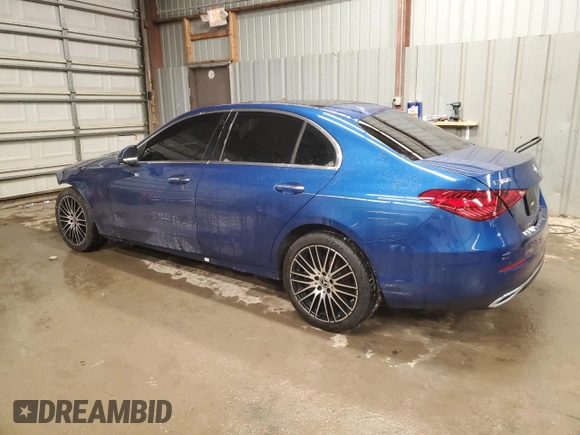 2024 Mercedes-Benz C 300 with VIN W1KAF4HBXRR158103, listed as a Copart auction lot 45089885 with Not Provided miles and Salvage Title. Bid and sale history available at DreamBid. Image 2.