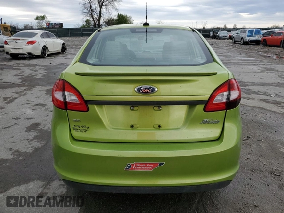 2011 Ford Fiesta SE with VIN 3FADP4BJ4BM147289, listed as a Copart auction lot 51699375 with 113,107 mi miles and Salvage Title. Bid and sale history available at carsss.com. Image 6.