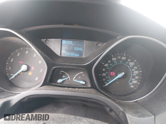 2012 Ford Focus SE with VIN 1FAHP3F28CL126091, listed as a IAAI auction lot 42053457 with 197,393 mi miles. Bid and sale history available at carsss.com. Image 7.