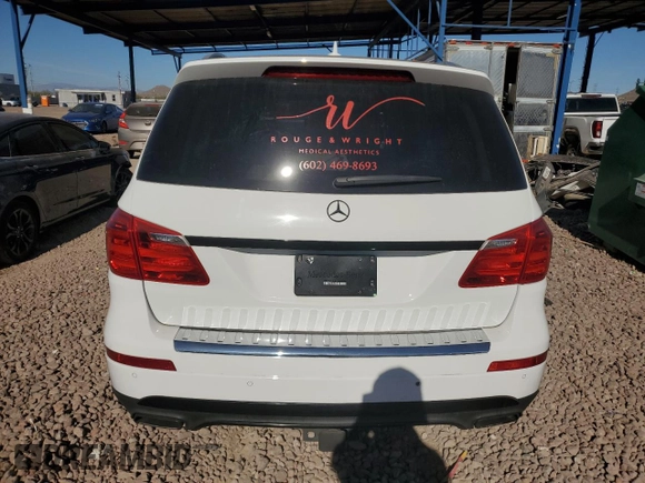 2016 Mercedes-Benz GL with VIN 4JGDF6EE3GA671248, listed as a Copart auction lot 85052844 with 75,226 mi miles and Salvage Title. Bid and sale history available at carsss.com. Image 6.