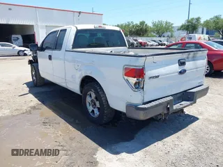 2014 Ford F-150 XL with VIN 1FTEX1CM4EFA59675, listed as a IAAI auction lot 42068873 with 205,342 mi miles. Bid and sale history available at carsss.com. Image 3.