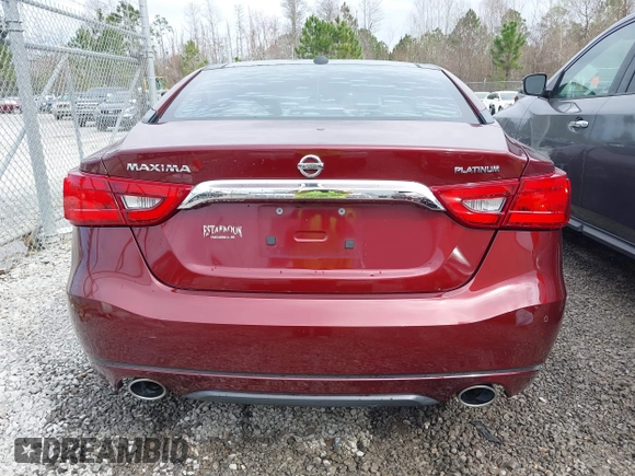 2017 Nissan Maxima SV with VIN 1N4AA6AP4HC362140, listed as a IAAI auction lot 41557091 with 124,150 mi miles and . Bid and sale history available at DreamBid. Image 16.