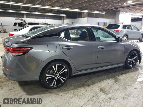 2022 Nissan Sentra SR with VIN 3N1AB8DV8NY251500, listed as a Copart auction lot 50298145 with 63,066 mi miles and Salvage Title. Bid and sale history available at carsss.com. Image 3.