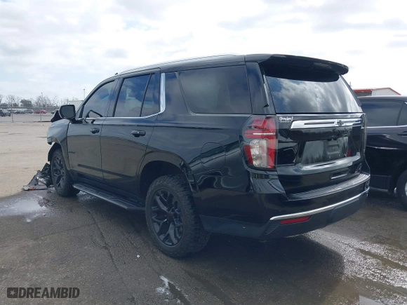 2022 Chevrolet Tahoe LT with VIN 1GNSCNKD6NR273712, listed as a IAAI auction lot 41486664 with 27,661 mi miles. Bid and sale history available at carsss.com. Image 3.