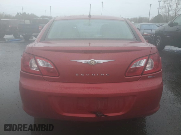 2007 Chrysler Sebring Touring with VIN 1C3LC56R17N528560, listed as a Copart auction lot 50024615 with 143,276 mi miles and Salvage Title. Bid and sale history available at DreamBid. Image 6.