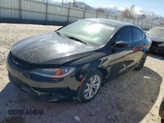 2015 Chrysler 200 S with VIN 1C3CCCBG0FN599451, listed as a Copart auction lot 50691965 with 165,464 mi miles and Salvage Title. Bid and sale history available at DreamBid. Image 1.