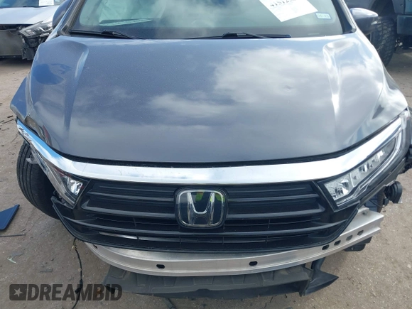 2022 Honda Odyssey Touring with VIN 5FNRL6H80NB023623, listed as a IAAI auction lot 41512586 with 63,329 mi miles and . Bid and sale history available at DreamBid. Image 13.