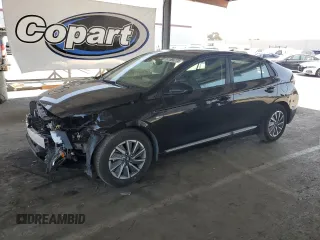 2020 Hyundai Ioniq SE with VIN KMHC75LJ2LU076466, listed as a Copart auction lot 61099775 with 33,875 mi miles and Salvage title. Bid and sale history available at DreamBid. Image 1.