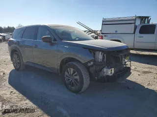2024 Nissan Pathfinder S with VIN 5N1DR3AAXRC283630, listed as a Copart auction lot 82539314 with 6,960 mi miles and Clean Title. Bid and sale history available at carsss.com. Image 4.
