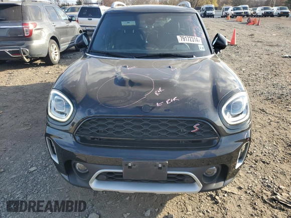 2022 MINI Countryman Cooper S z VIN WMZ83BR04N3P01106, wystawiony jako Copart lot #79172314 z przebiegiem 20 595 mil mil oraz Szkoda całkowita • Salvage title. Historia ofert i sprzedaży dostępna na DreamBid. Obrazek 5.
