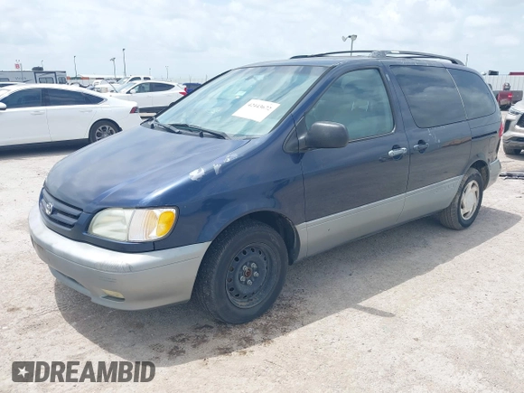 2001 Toyota Sienna LE с VIN 4T3ZF13C21U378030, выставлен на аукционе IAAI как лот 42443672 с пробегом 220 688 миль миль и . История ставок и продаж доступна на DreamBid. Изображение 2.