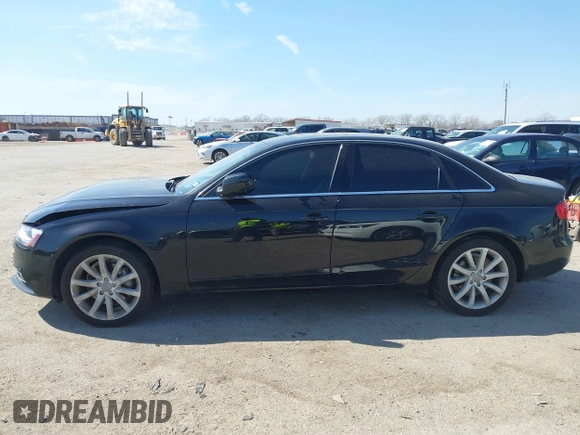 2013 Audi A4 Premium Plus with VIN WAUFFAFL5DN050169, listed as a IAAI auction lot 41677656 with 68,375 mi miles. Bid and sale history available at carsss.com. Image 14.