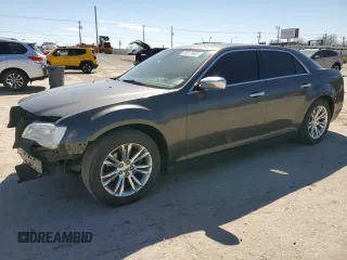 2016 Chrysler 300 with VIN 2C3CCAEG8GH212106, listed as a Copart auction lot 49510645 with 184,488 mi miles and Salvage Title. Bid and sale history available at carsss.com. Image 1.