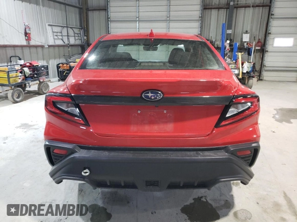 2022 Subaru WRX Premium with VIN JF1VBAF69N9003005, listed as a Copart auction lot 44722625 with 38,232 mi miles and Salvage title. Bid and sale history available at DreamBid. Image 6.