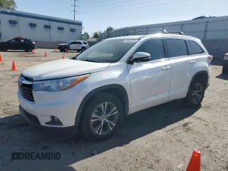 2016 Toyota Highlander XLE with VIN 5TDKKRFH6GS176515, listed as a Copart auction lot 60930035 with 170,506 mi miles and Salvage title. Bid and sale history available at DreamBid. Image 1.