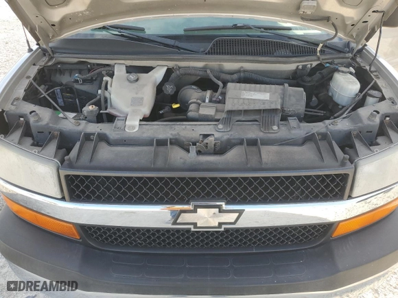 2009 Chevrolet Express Passenger with VIN 1GAHG39K791118504, listed as a Copart auction lot 81822294 with 120,204 mi miles and Salvage Title. Bid and sale history available at carsss.com. Image 12.
