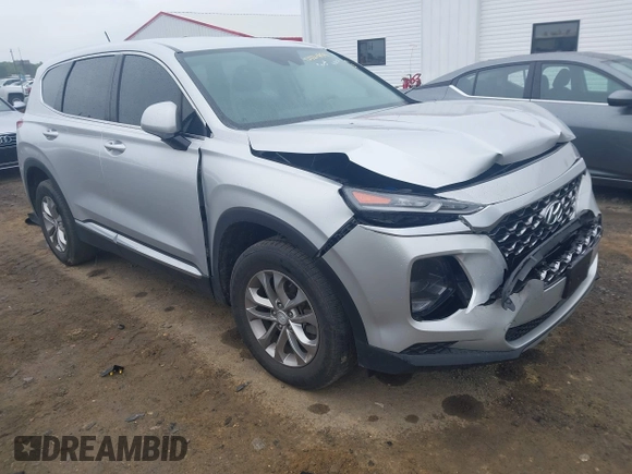 2019 Hyundai Santa Fe SE z VIN 5NMS23AD4KH130517, wystawiony jako IAAI lot #42324854 z przebiegiem 76 963 mil mil oraz . Historia ofert i sprzedaży dostępna na DreamBid. Obrazek 1.