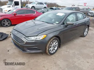 2017 Ford Fusion S with VIN 3FA6P0G78HR162713, listed as a IAAI auction lot 40820457 with 86,602 mi miles. Bid and sale history available at carsss.com. Image 2.