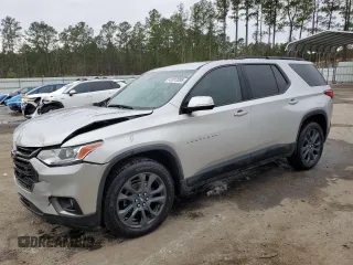 2019 Chevrolet Traverse RS z VIN 1GNERJKW1KJ274606, wystawiony jako Copart lot #41912095 z przebiegiem 98 331 mil mil oraz Szkoda całkowita • Salvage title. Historia ofert i sprzedaży dostępna na DreamBid. Obrazek 1.