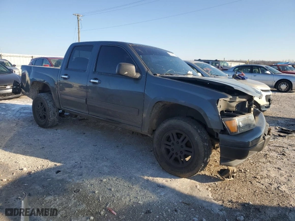 2012 Chevrolet Colorado LT w/1LT with VIN 1GCHTCFE0C8149190, listed as a Copart auction lot 89068125 with 272,978 mi miles and Salvage Title. Bid and sale history available at carsss.com. Image 4.