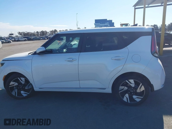 2023 Kia Soul GT-Line with VIN KNDJ53AU5P7849910, listed as a IAAI auction lot 41320349 with 12,239 mi miles. Bid and sale history available at carsss.com. Image 14.