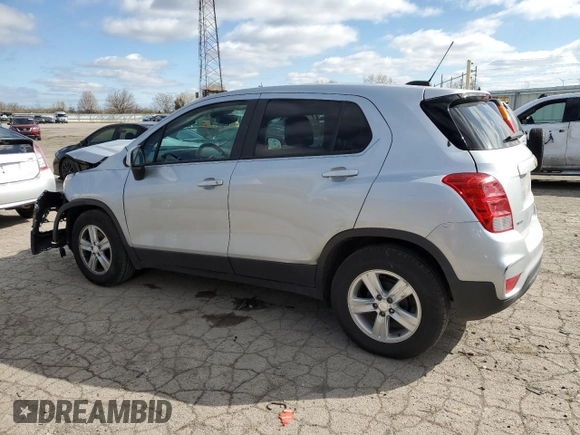 2020 Chevrolet Trax LS with VIN 3GNCJKSB2LL322934, listed as a Copart auction lot 49228295 with 104,391 mi miles and Salvage title. Bid and sale history available at DreamBid. Image 2.