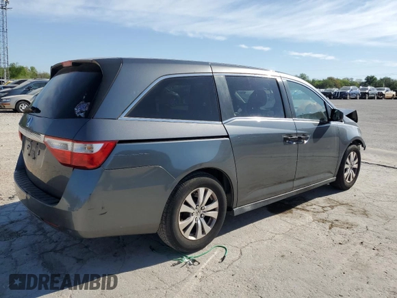 2013 Honda Odyssey LX z VIN 5FNRL5H26DB058364, wystawiony jako Copart lot #52984905 z przebiegiem 165 779 mil mil oraz Szkoda całkowita • Salvage title. Historia ofert i sprzedaży dostępna na DreamBid. Obrazek 3.