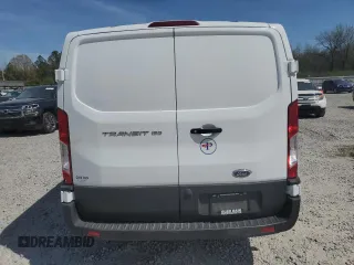 2024 Ford Transit Cargo with VIN 1FTYE1Y83RKA09653, listed as a Copart auction lot 50869985 with 5,549 mi miles and Salvage Title. Bid and sale history available at DreamBid. Image 6.