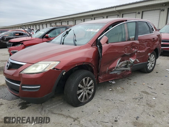 2008 Mazda CX-9 Touring with VIN JM3TB28A080124742, listed as a Copart auction lot 82577634 with 235,777 mi miles and Salvage Title. Bid and sale history available at DreamBid. Image 1.
