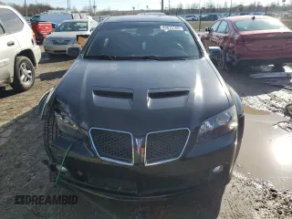 2008 Pontiac G8 with VIN 6G2ER57758L122804, listed as a Copart auction lot 43615105 with 56,235 mi miles and Salvage Title. Bid and sale history available at carsss.com. Image 5.