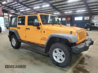 2012 Jeep Wrangler Unlimited Sport with VIN 1C4BJWDG1CL131876, listed as a Copart auction lot 56678175 with 217,109 mi miles and Clean title. Bid and sale history available at DreamBid. Image 4.