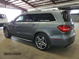 2017 Mercedes-Benz GLS 550 with VIN 4JGDF7DE8HA906607, listed as a Copart auction lot 54555835 with 124,702 mi miles and Clean Title. Bid and sale history available at DreamBid. Image 2.