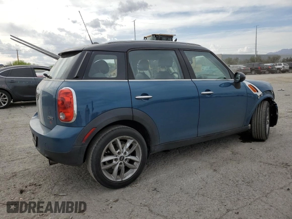 2012 MINI Countryman with VIN WMWZB3C51CWM02831, listed as a Copart auction lot 53821445 with 149,654 mi miles and Salvage Title. Bid and sale history available at DreamBid. Image 3.