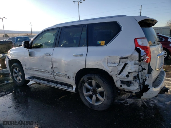 2012 Lexus GX 460 Premium with VIN JTJJM7FX8C5043897, listed as a Copart auction lot 42756945 with 163588 miles and Salvage Title. Bid and sale history available at carsss.com. Image 2.