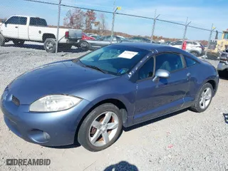 2007 Mitsubishi Eclipse GS with VIN 4A3AK24F67E060304, listed as a IAAI auction lot 40709276 with 113,801 mi miles. Bid and sale history available at carsss.com. Image 2.