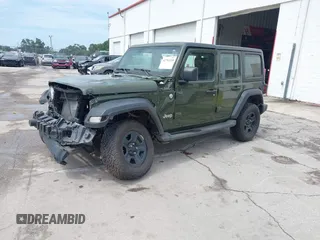 2021 Jeep Wrangler Unlimited Sport S с VIN 1C4HJXDNXMW553207, выставлен на аукционе IAAI как лот 42791218 с пробегом 69 770 миль миль и . История ставок и продаж доступна на DreamBid. Изображение 17.