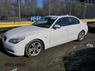 2010 BMW 5 Series 528i with VIN WBANU5C56AC366010, listed as a Copart auction lot 50229075 with 125,766 mi miles and Salvage Title. Bid and sale history available at DreamBid. Image 1.