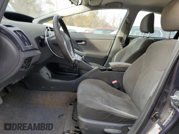 2011 Toyota Prius I with VIN JTDKN3DU5B0279473, listed as a Copart auction lot 78522334 with 261,478 mi miles and Salvage Title. Bid and sale history available at DreamBid. Image 7.