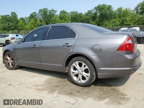 2012 Ford Fusion SE with VIN 3FAHP0HA0CR421559, listed as a Copart auction lot 59530525 with 228,126 mi miles and Clean title. Bid and sale history available at DreamBid. Image 2.