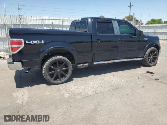 2009 Ford F-150 XL with VIN 1FTPW14V39FA05910, listed as a Copart auction lot 61620655 with 152,400 mi miles and Clean title. Bid and sale history available at DreamBid. Image 3.