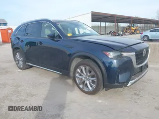 2024 Mazda CX-90 3.3 Turbo Premium with VIN JM3KKDHD7R1172400, listed as a IAAI auction lot 41824997 with 12,696 mi miles. Bid and sale history available at carsss.com. Image 1.