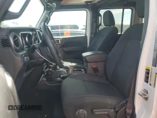 2021 Jeep Wrangler Unlimited Willys with VIN 1C4HJXDN9MW831580, listed as a Copart auction lot 87235714 with 42,442 mi miles and Non Repairable. Bid and sale history available at DreamBid. Image 7.