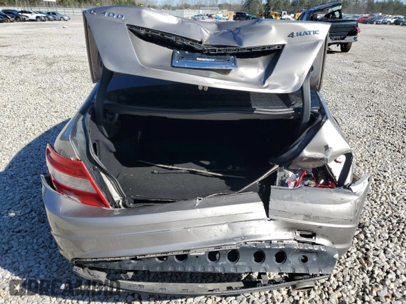 2009 Mercedes-Benz C-Class 3.0L Sport with VIN WDDGF54X79F247565, listed as a Copart auction lot 48390305 with 96,052 mi miles and Salvage Title. Bid and sale history available at carsss.com. Image 6.