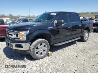 2018 Ford F-150 XL with VIN 1FTEW1EG7JFD91064, listed as a Copart auction lot 52646525 with 95,731 mi miles and Salvage title. Bid and sale history available at DreamBid. Image 1.