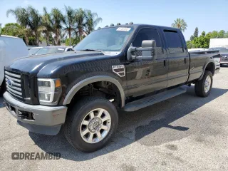 2008 Ford F-350 XL with VIN 1FTWW31R08ED41985, listed as a Copart auction lot 64752385 with 152,480 mi miles and Salvage title. Bid and sale history available at DreamBid. Image 1.