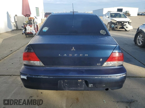 2003 Mitsubishi Lancer ES with VIN JA3AJ26E03U008353, listed as a Copart auction lot 87228824 with 209,255 mi miles and Salvage Title. Bid and sale history available at carsss.com. Image 6.